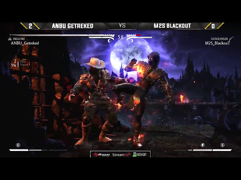 Kombat Cup S2W12: M2S Blackout vs Anbu GetReked | MKX | Mortal Kombat X