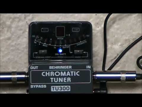 Демонстрация тюнера Behringer TU300