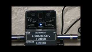 Video thumbnail for Behringer TU300 Tuner Pedal quick review by officialbreezer