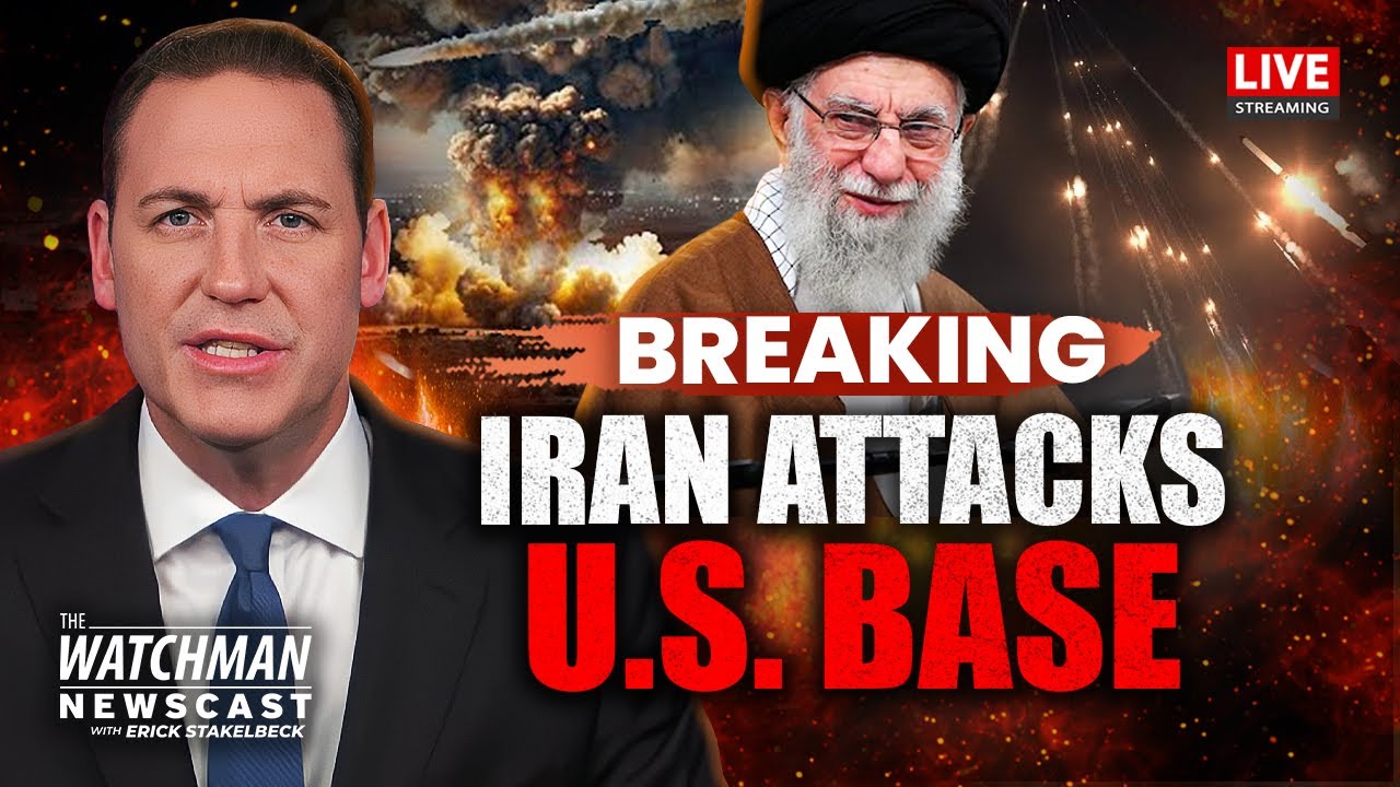 Iran Missiles Target U.S. Base; Israel POUNDS Regime Strongholds in Tehran | Watchman Newscast LIVE