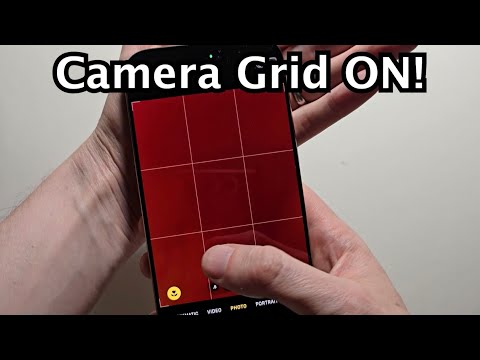 iPhone Camera: How to Turn On / Off Grid Lines! (iOS 18)