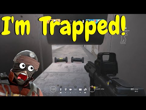 Trapped in a Drone Hole in Rainbow Six Siege