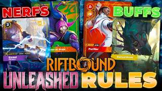 Riftbound Unleashed Rules Update! Baited Hook Buffs, Ezreal Nerfs, and New Mechanics Explained!