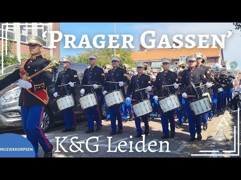 MUZIEKKORPSEN | K&G LEIDEN - 'PRAGER GASSEN' - PARADE AT THE BEACH KATWIJK 2025
