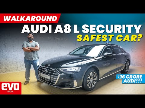 Audi A8 L Security | Safest Car in India? | Walkaround | evo India