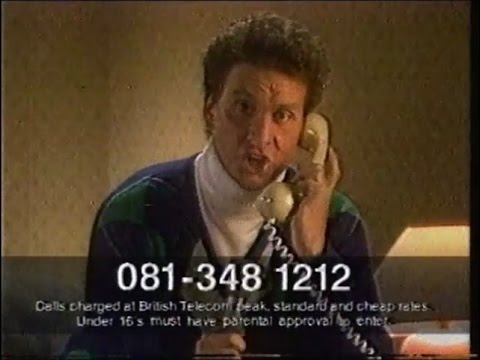 Anglia - Overnight Continuity & Adverts plus ITN News Summary - 1990