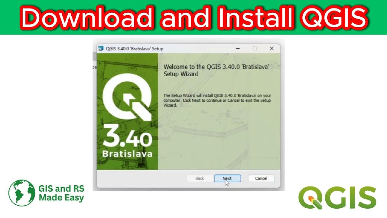 How to download and install QGIS || GIS & RS Made Easy