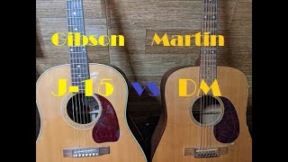 Video thumbnail for 【音色の違い分かる？】ギブソンJ15vsマーチンDM【アコギ試奏】 by 【弾き語りシンガー】山口トシ
