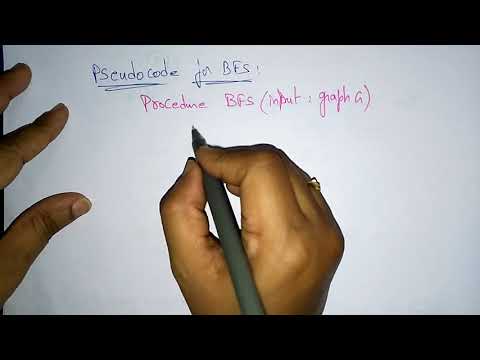 Breadth First Search algorithm | BFS | Design Algorithms | Lec 29 | Bhanu Priya