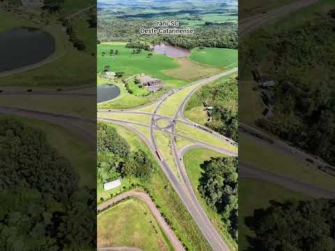 Trevo de Irani-SC no Oeste Catarinense #turismosc #oestecatarinense #chapeco #riouruguay #sul