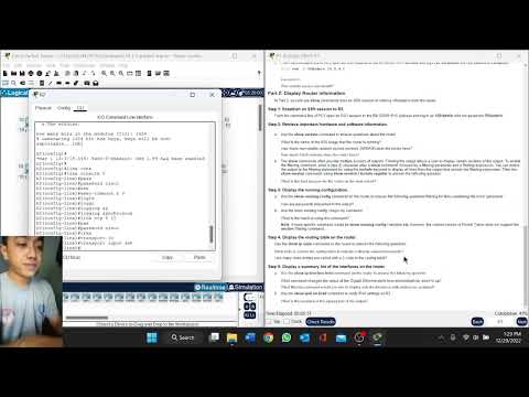 Cisco Packet Tracer 14.3.5 - Basic Router Configuration Review