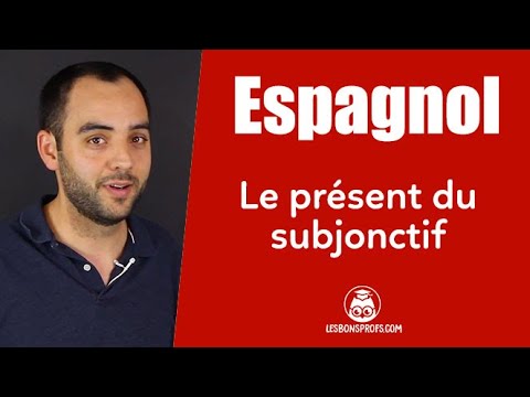 Le présent du subjonctif