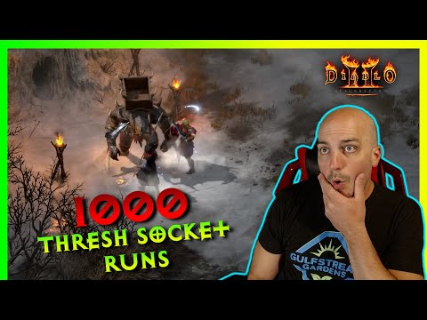 What did I get From 1000 Thresh Socket Runs - Diablo 2 Resurrected
