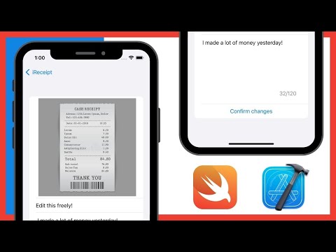 iReceipt: Full Note Taking Image App in SwiftUI Tutorial 2022 (Xcode)