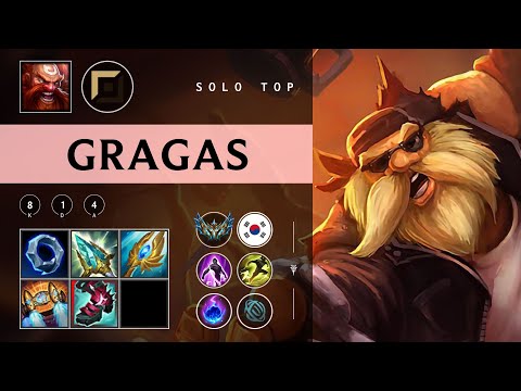 Gragas Top vs Jax - KR Challenger Patch 25.24