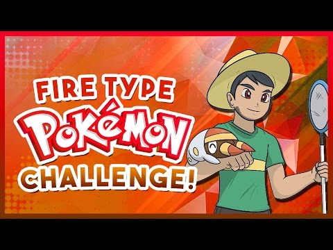 FIRE TYPE POKEMON CHALLENGE! Pokemon Quiz with aDrive!