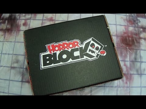 HORROR BLOCK December 2016: EmGo's Horror Blocks N' Stuff