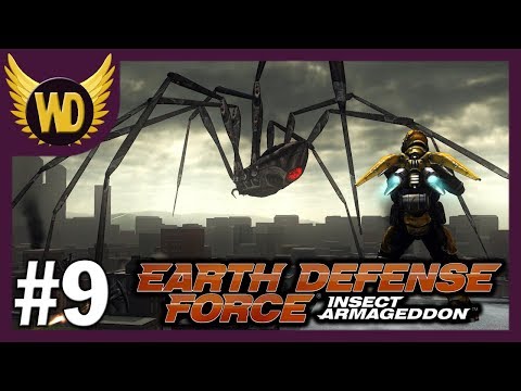 [9]Let's Play Earth Defense Force: Insect Armageddon - Part 9 (3P Co-op & Blind)