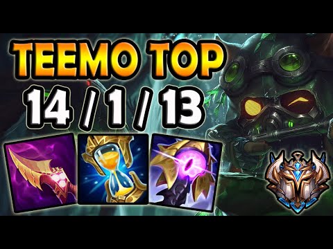 TEEMO vs JAYCE [ TOP ] Lol NA Challenger Patch 11.13 ✅