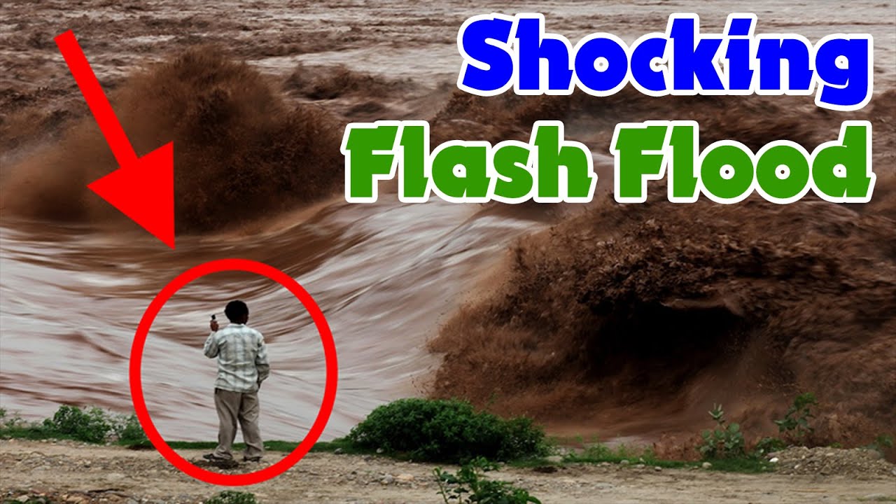 Top 5+ Scary Flash Flood Video Caught On Tape - Extreme Flash Flooding Compilation 2016