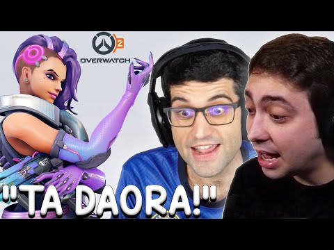STREAMERS REAGINDO AO NOVO MODELO DOS PERSONAGENS NO OVERWATCH 2