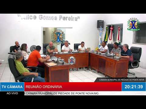 04ª REUNIÃO ORDINÁRIA DA CÂMARA MUNICIPAL DE PIEDADE DE PONTE NOVA - 16/03/2026