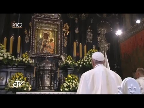 Le pape François au Monastère Jasna Gora à Czestochowa (Pologne)