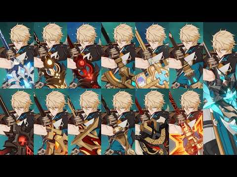 Varka 4 And 5 Star Weapon Team Damage Comparison