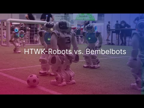 RoboCup 2022 - HTWK-Robots vs. Bembelbots, 14.07.2022