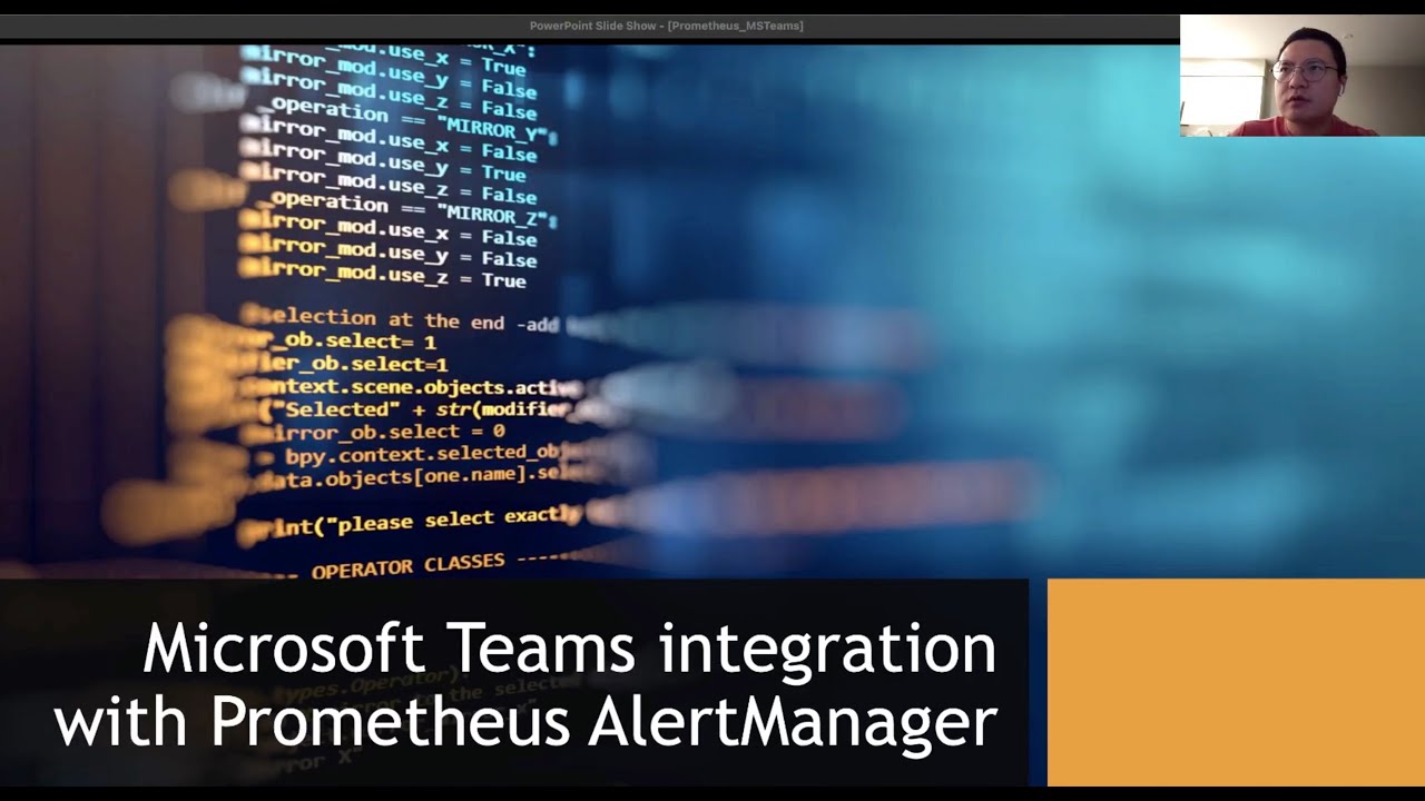 Prometheus alert manager integration with Microsoft Teams