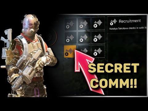 The Division 2: Paradise Lost Secret Collectible & All 10 Comm Recordings
