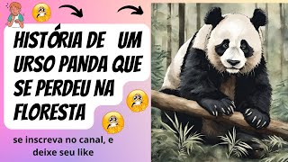 a história de um lindo ursinho que morava na floresta e um encontrou um menino e fez amizade