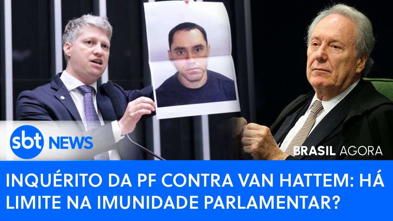🔴Brasil Agora | INQUÉRITO DA PF CONTRA VAN HATTEM: HÁ LIMITE NA IMUNIDADE PARLAMENTAR?