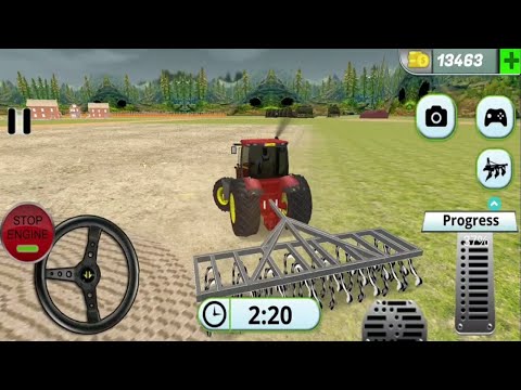🎮🔥 Latest Kids Game - Real Tractor Farming Former Tractor Kids Games - Kids Zone By Sam
