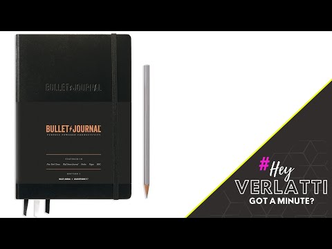 The perfect notebook for analog notes on #HeyVerlatti episode #053