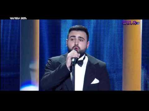 X-Factor4 Armenia Abraham Khublaryan - Andrea Bocelli Melodramma (gala 6) 12.03.2017