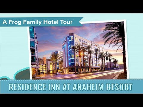 Anaheim Hotel Tour - Residence Inn at Anaheim Resort, an Undercover Tourist Postcard