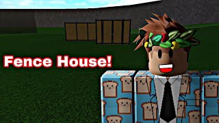 Building a FENCE house with the new Bloxburg update!