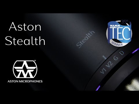 Aston Microphones Stealth Cardioid Active Dynamic Broadcast Aston Microphones Stealth Cardioid Active Dynamic Broadcast