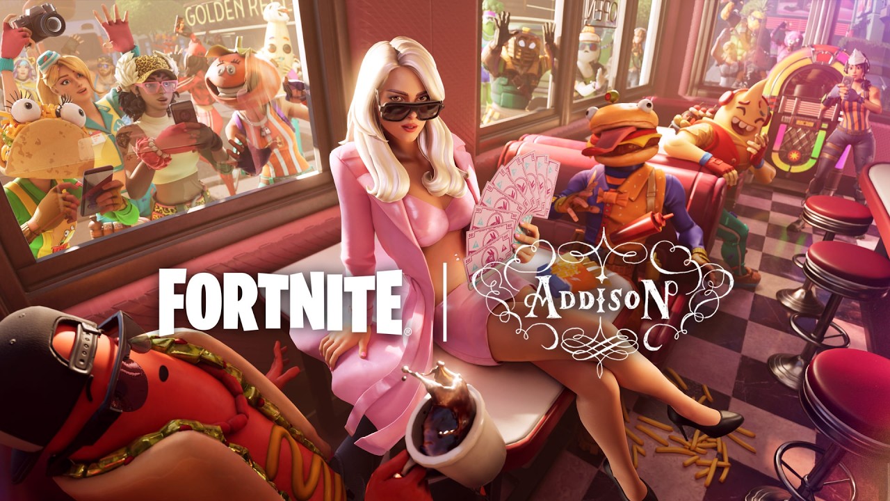 Addison Rae is coming to Fortnite!