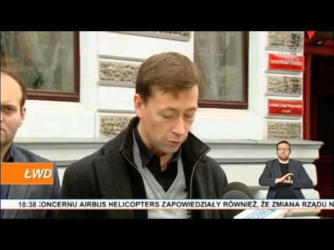 Wystąpienie w sprawie skandalicznego zachowania Grzegorza Nity - TVP Łódź