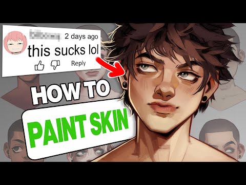 How To Paint Skin That Doesn't Suck