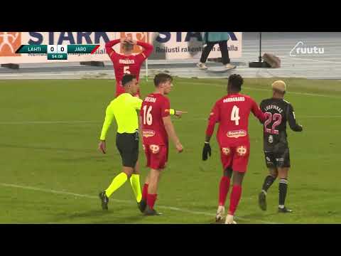 Highlights FC Lahti - FF Jaro 27.10.2024