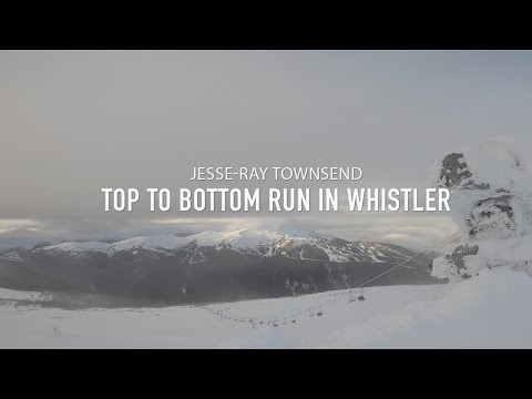 Top To Bottom Run In Whistler