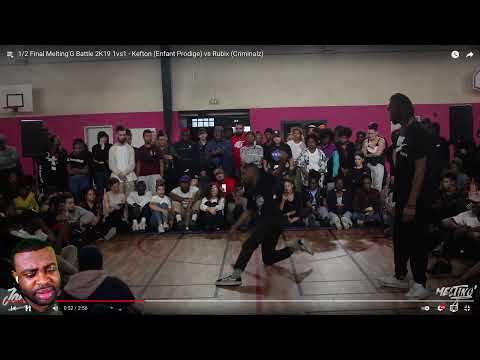 WOW!! KEFTON vs Rubix 1/2 Final Melting'G Battle 2K19 1vs1 | REACTION!