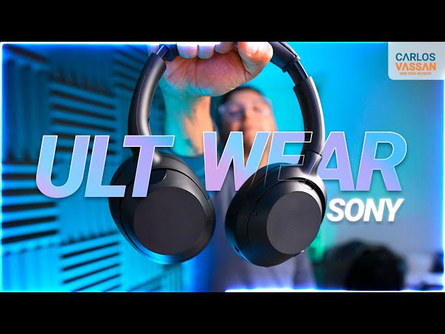 Vídeo relacionado con Sony ULT Wear Auriculares inalámbricos con Noise Cancelling, ULT Power Sound, Ultimate Deep Bass, Mismo procesador Que los WH-1000XM5, Llamadas nítidas, 30 Horas de batería, iOS y Android, Blanco