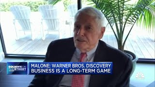 Warner Bros. Discovery business is a long-term game, says Liberty Media Chairman John Malone