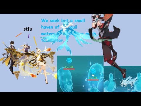 Kazuha comes home twice so he can groundpound the crap out of some water mimics [5850 Clear LotVS V]