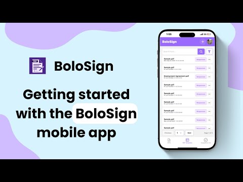BoloSign - eSign PDF Documents video thumbnail
