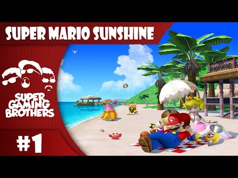 SGB Play: Super Mario Sunshine - Part 1 | Vacation Day! YAAAY!
